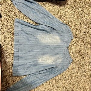 Altar’d State distressed color blouse